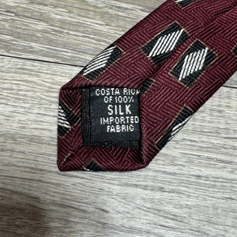 Neo Bill Blass Handmade Luxury 100% Silk Neck Tie for Men 58